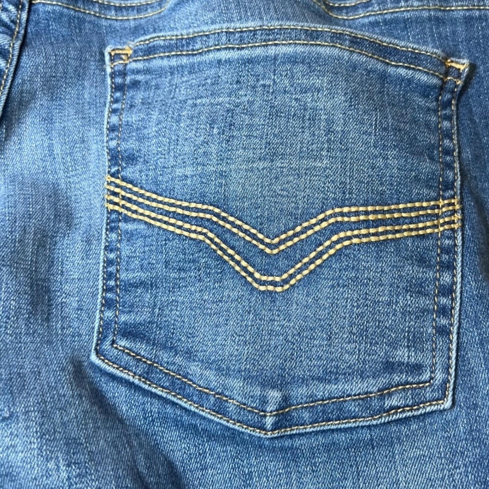 Harley Davidson Womens Size 20W Skinny Blue Jeans Denim Biker Casual Motorcycle - Picture 12 of 16